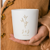 Personalized Engagement Gift Candle Set