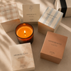 Personalized Engagement Gift Candle Set