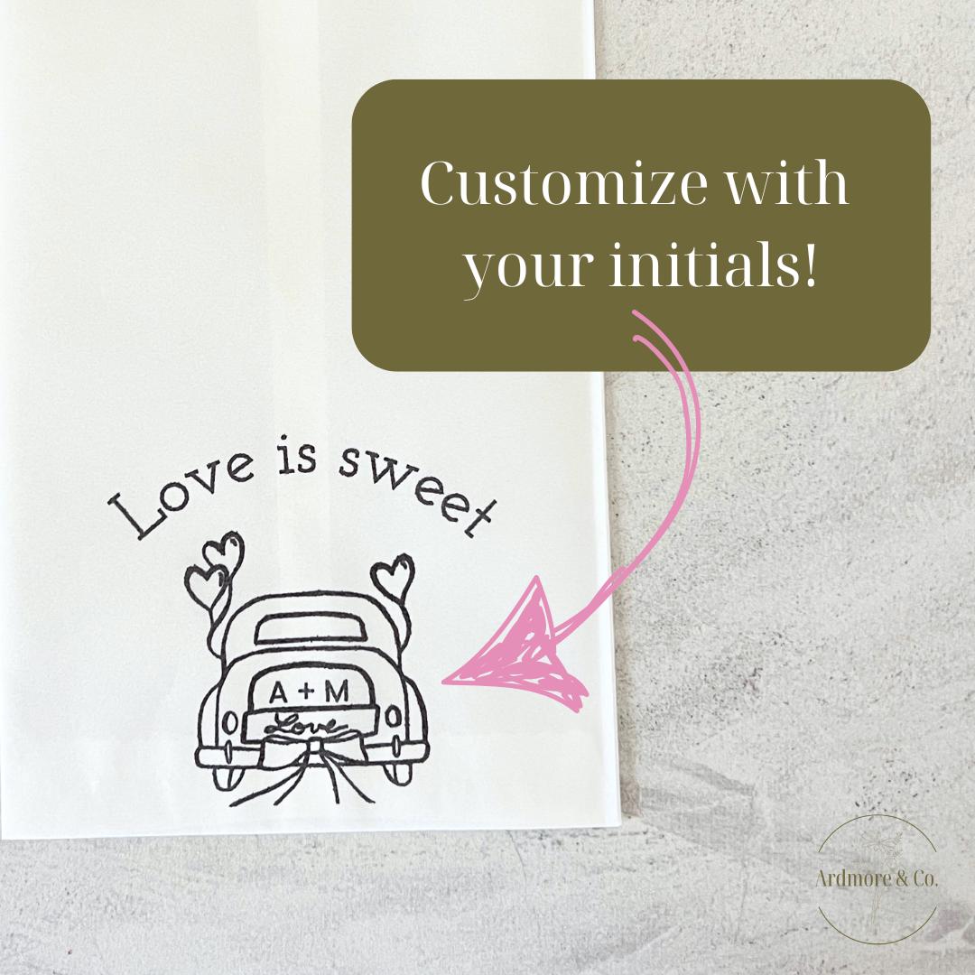 'Love is Sweet' Treat Bags